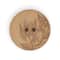 Dritz® 28mm Recycled Hemp Round Floral Button, 3ct.